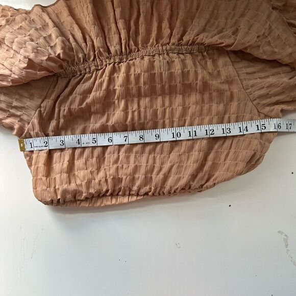 SHEIN Tan Pants and Off Shoulder Crop Top Set Size Large - Picture 6 of 14